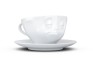 Kaffeetasse verpennt, seitlich