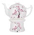 Kanne auf St�vchen Cherry Blossom
