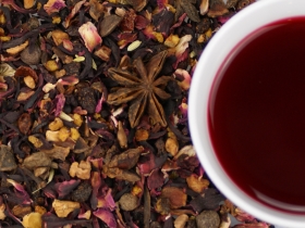 naturbelassener Fr�chtetee Gl�hwein ohne Alkohol
